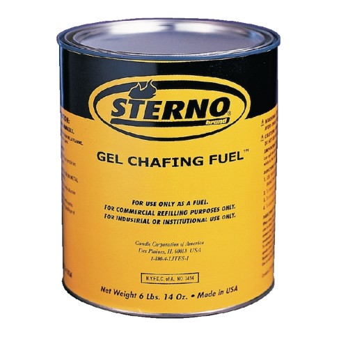Sterno Chafing Gel Fuel 4 Drums