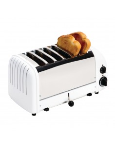 Dualit Bread Toaster 6 Slice White
