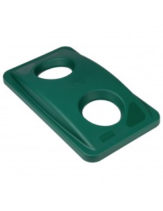 Green bottle lid