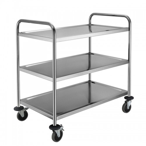 Vogue 3 Tier Clearing Trolley Small  82(H)x 64(W)x 32(D)mm