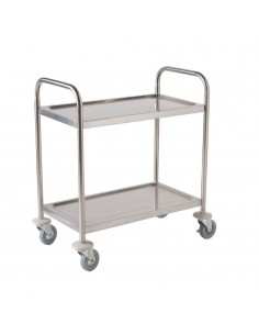 Vogue 2 Tier Clearing Trolley Small