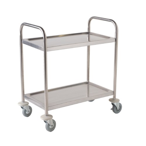 Vogue 2 Tier Clearing Trolley Small
