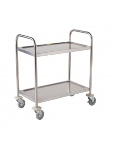 Vogue 2 Tier Clearing Trolley Medium