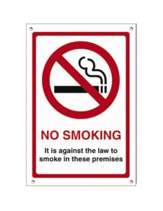 No Smoking Premises Sign