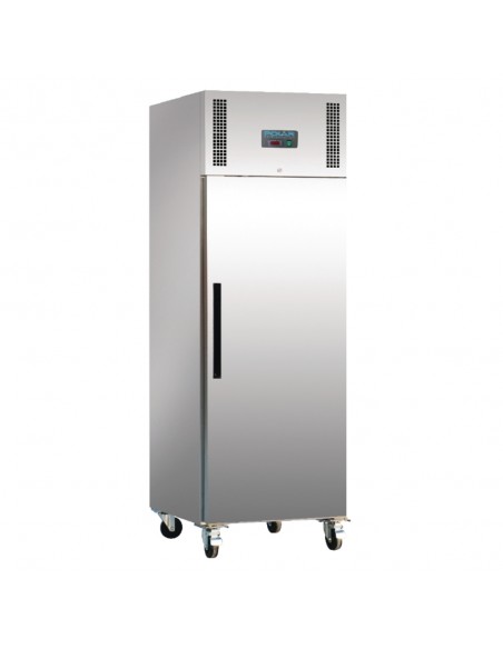 Polar Heavy Duty Single Door Freezer Stainless Steel 600Ltr