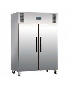 Polar G595 1200Ltr Double Door Freezer Stainless Steel G-Series 2
