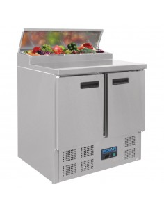 Polar Refrigerated Pizza and Salad Prep Counter 254Ltr G604 2