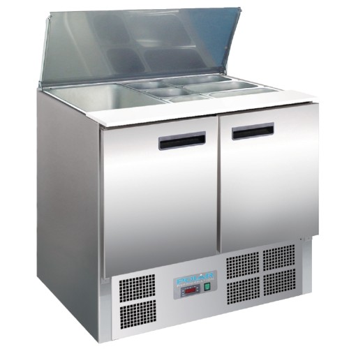 Polar Refrigerated Saladette Counter 240Ltr