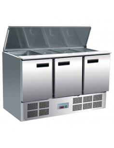 Polar Refrigerated Saladette Counter 368Ltr