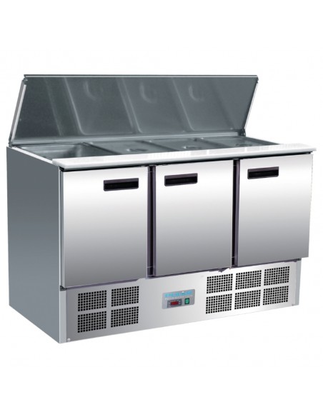 Polar Refrigerated Saladette Counter 368Ltr