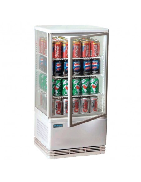 Polar Chilled Display Cabinet White 68 Ltr