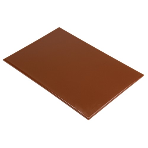 Hygiplas Large High Density Brown Chopping Board