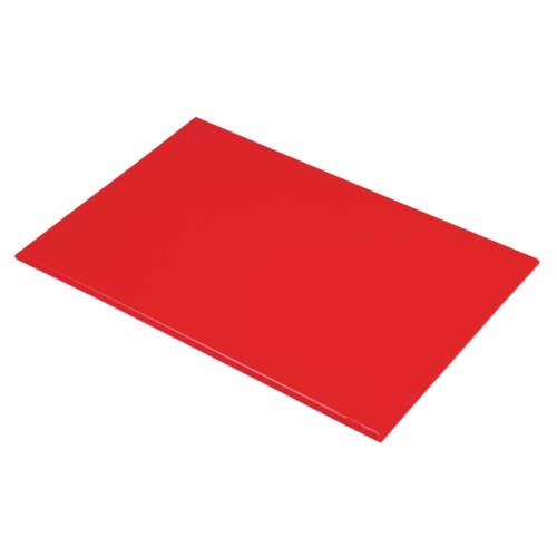 Hygiplas Large High Density Red Chopping Board