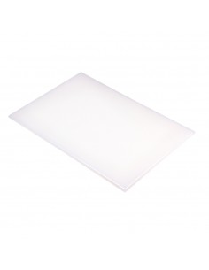 Hygiplas Standard High Density White Chopping Board