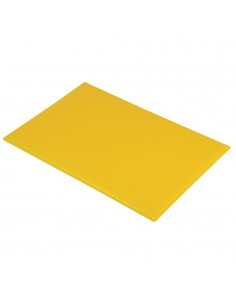 Hygiplas Large High Density Yellow Chopping Board