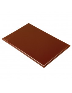 Hygiplas Extra Thick Brown High Density Chopping Board