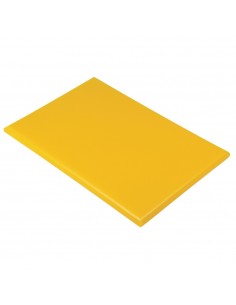 Hygiplas Extra Thick Yellow High Density Chopping Board