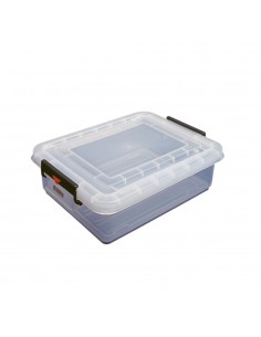 Araven Food Storage Box and Lid with Colour Clips