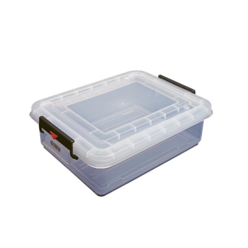 Araven Food Storage Box and Lid with Colour Clips