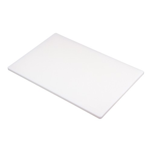 Hygiplas Standard Low Density White Chopping Board