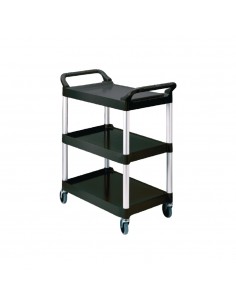 Rubbermaid Compact Utility Trolley Platinum 