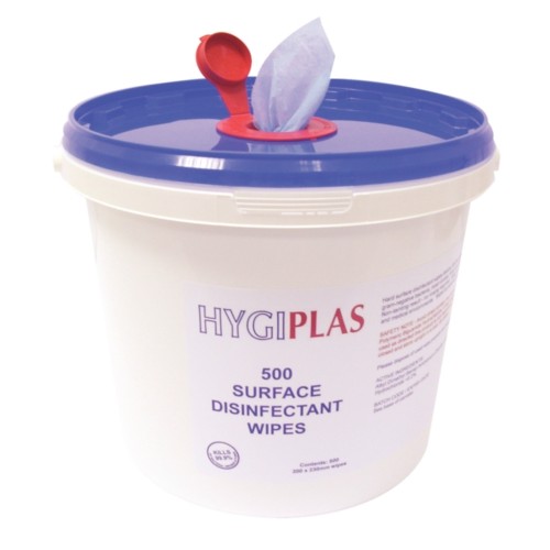 Hygiplas Disinfectant Surface Wipes 1000