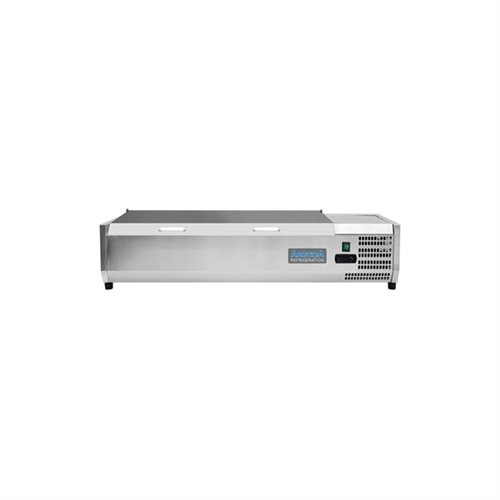 Arctica Refrigerated Prep Top Unit - 7 x 1/4GN Capacity with Stainless Steel Lid