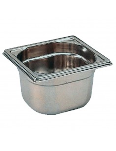 Bourgeat Stainless Steel 1/6 Gastronorm Pan 100mm