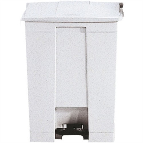 Rubbermaid White Step-On Container 68Ltr