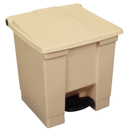 Rubbermaid Beige Step-On Container 30.5Ltr