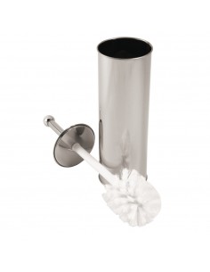 Jantex Toilet Brush and Holder Stainless Steel