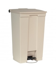 Rubbermaid Beige Step-On Container 87Ltr