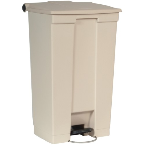 Rubbermaid Beige Step-On Container 87Ltr