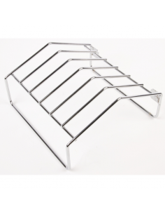 Chromed Wire Disc Holding Rack