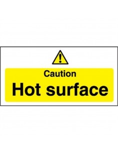 Caution Hot Surface Sign