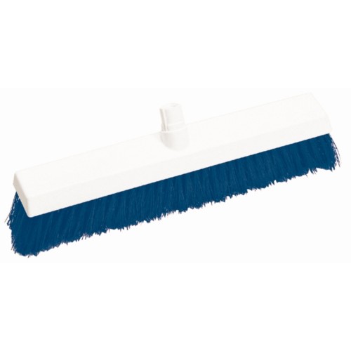 SYR Hygiene Broom Head Soft Bristle Blue