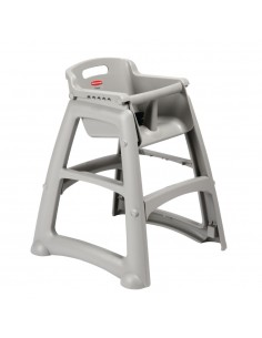 Rubbermaid Sturdy Stacking High Chair Platinum