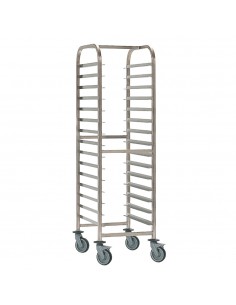 Bourgeat Patisserie Racking Trolley 15 Shelves