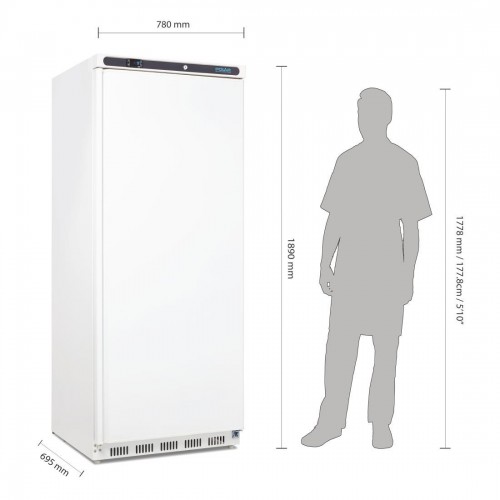 Polar CD615 600 Ltr Upright Freezer