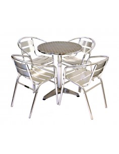Aluminium Cafe Set 1 x 60cm...