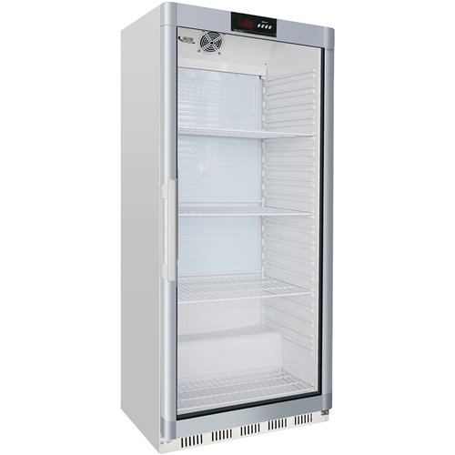 600lt Commercial Refrigerator Upright cabinet White Single glass door Ventilated cooling | Stalwart DA-WR600G
