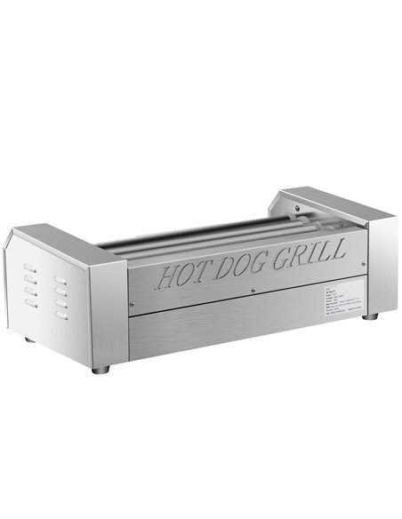 Commercial Hot dog Roller grill 5 rollers | Stalwart DA-HHD05
