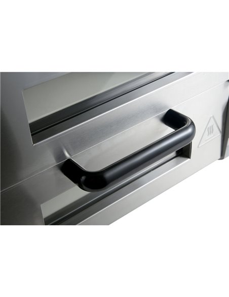 Electric Pizza oven 4+4 pizzas of 8'' | Stalwart DA-HEP2ST