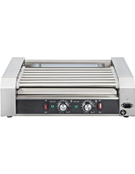 Commercial Hot dog Roller grill 7 rollers | Stalwart DA-HHD07