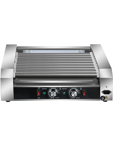 Commercial Hot dog Roller grill 9 rollers | Stalwart DA-HHD09