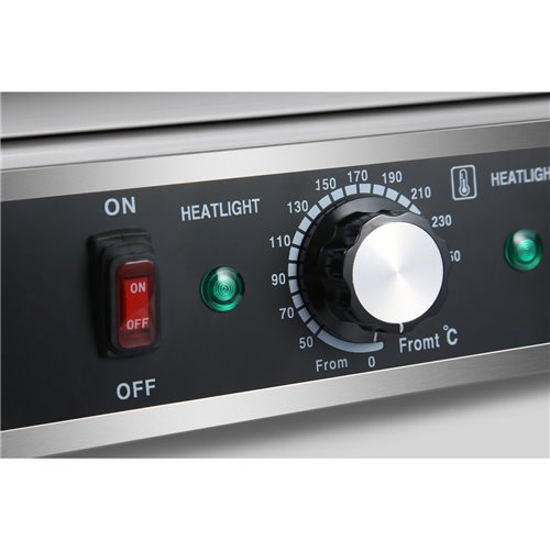 Commercial Hot dog Roller grill 9 rollers | Stalwart DA-HHD09