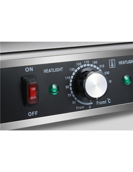 Commercial Hot dog Roller grill 9 rollers | Stalwart DA-HHD09