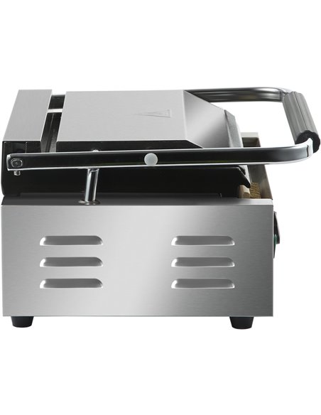 Heavy Duty XL Panini Contact grill Ribbed 2.2kW | Stalwart DA-HEG811E