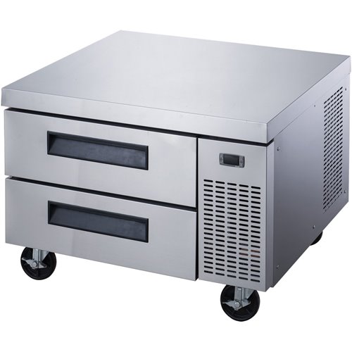 Professional Low Refrigerated Counter / Chef Base 2 drawers 1335x820x635mm | Stalwart DA-DCB52