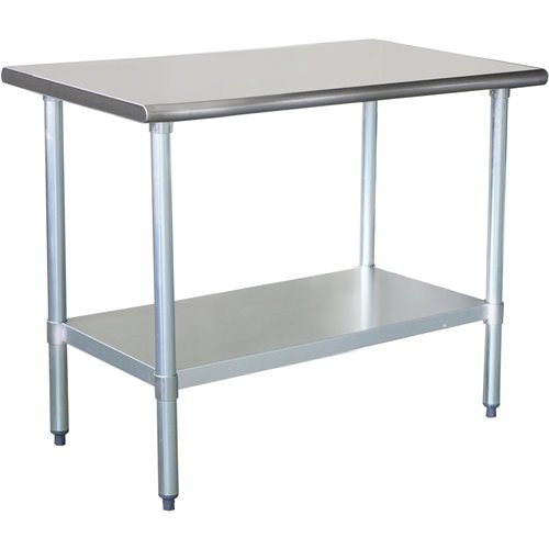 Commercial Stainless Steel Work Table Bottom shelf 900x600x900mm | Stalwart DA-WT6090G